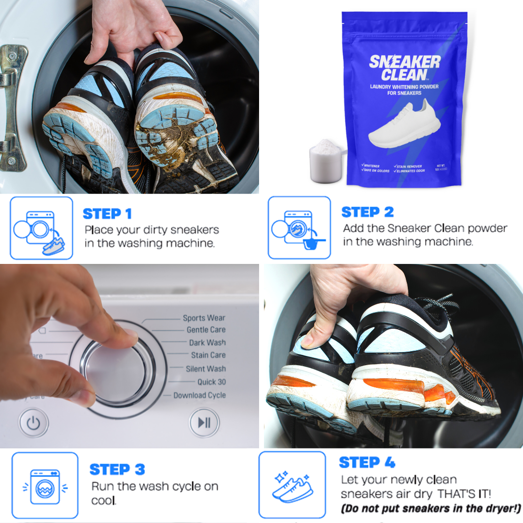Laundry Whitening Powder for Sneakers – Sneaker Clean
